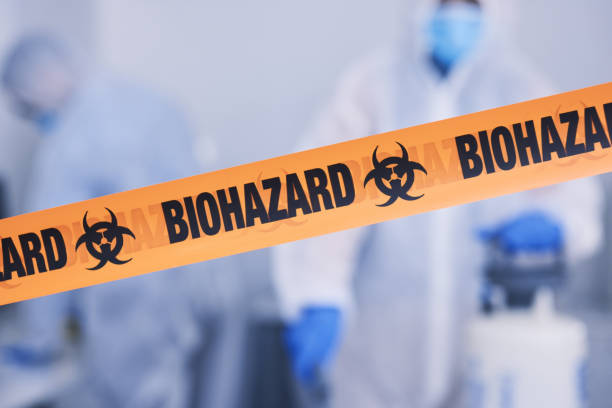 Professional Infectious Disease Decontamination technician working in Tate, GA